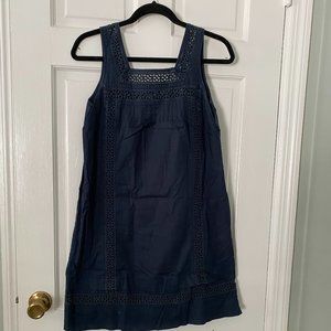Gap Eyelet Detail Dress
